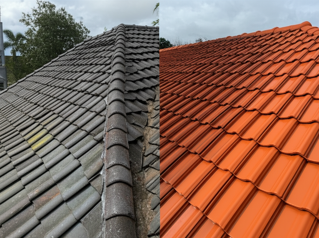 Roof Pressure Cleaning & Roof Painting: Prepare Your Roof for the Rainy Season