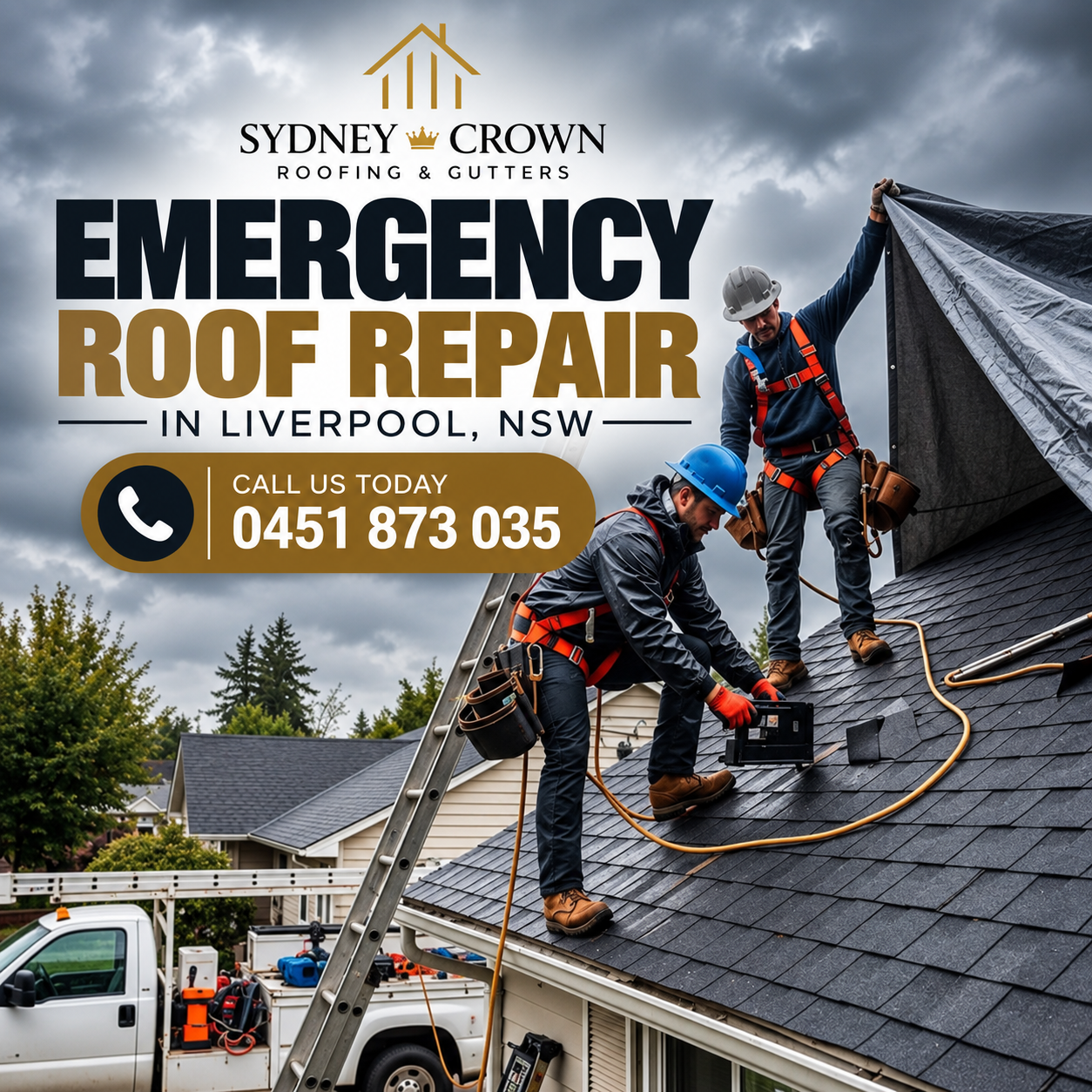 Emergency Roof Repair in Liverpool, NSW