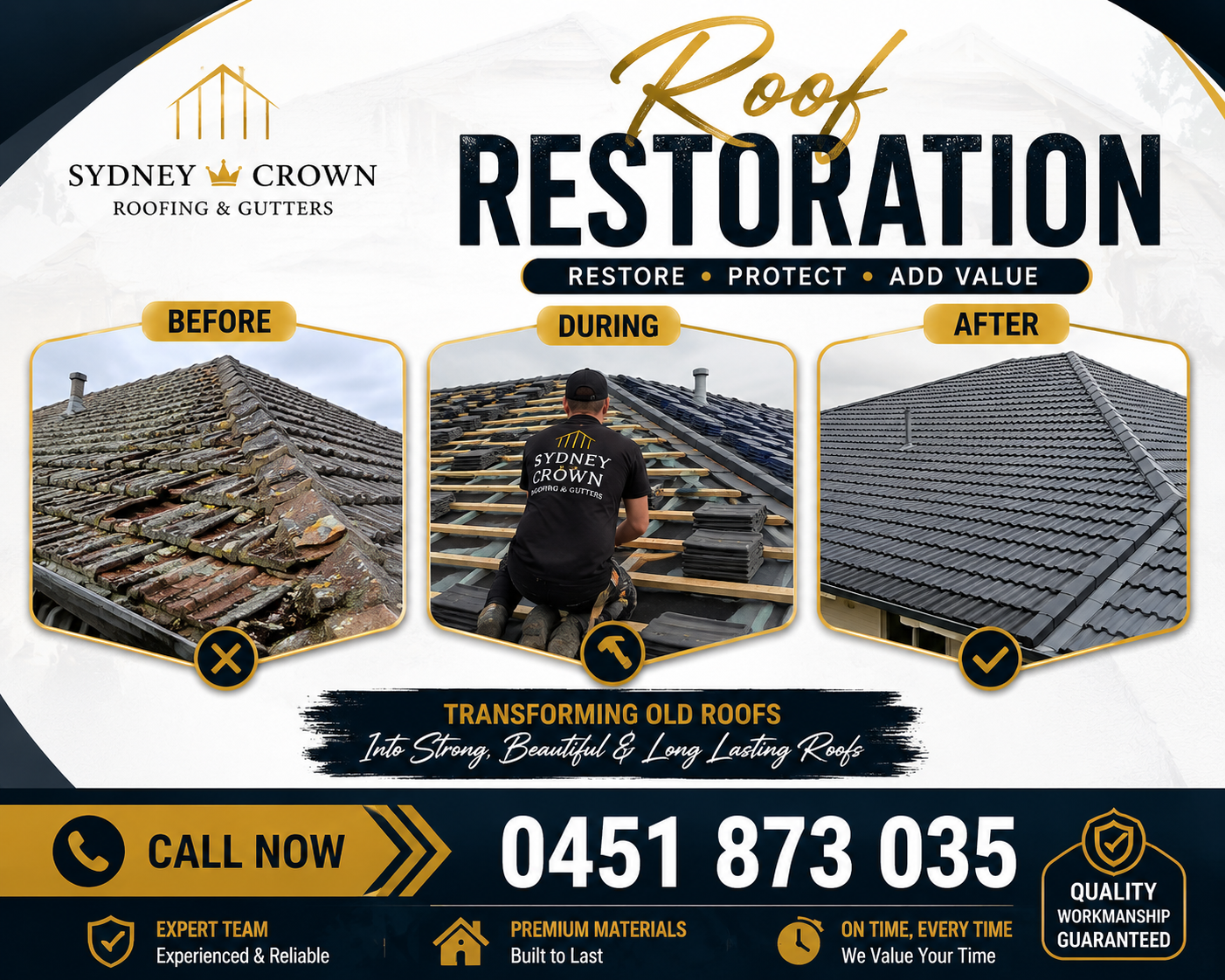 Roofing & Gutter Services in Sydney – Roof Repairs, Restoration, Installation & Gutter Solutions