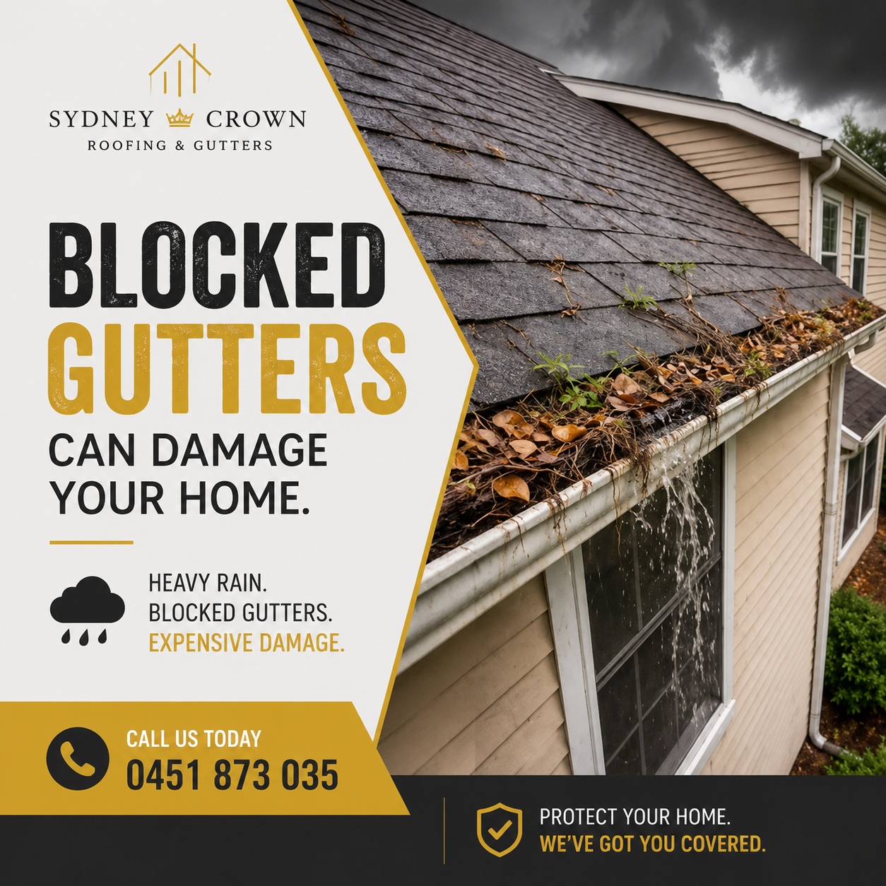 Gutter Cleaning and Gutter Replacement in Sydney NSW